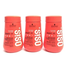 (3 PACK) Schwarzkopf Osis+ Dust It Mattifying Volume Powder, 0.35 oz