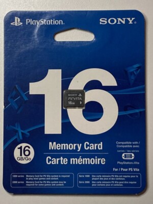 Sony PS Vita 16GB Memory Card - BRAND NEW SEALED Playstation Official Authentic