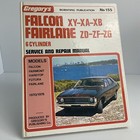 <!--F#f_0-->Gregory's Service & Repair Manual #155 Falcon XY XA XB & Fairlane ZD ZF ZG 6Cy <!--F/-->