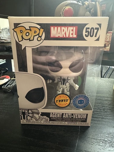 Funko Pop! Marvel Agent Anti-Venom (Chase) - PiAB EXCL.
