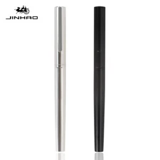 Jinhao 35 Metal Fountain Pen Extra Fine Nib 0.38mm Office Converter Writing Gift