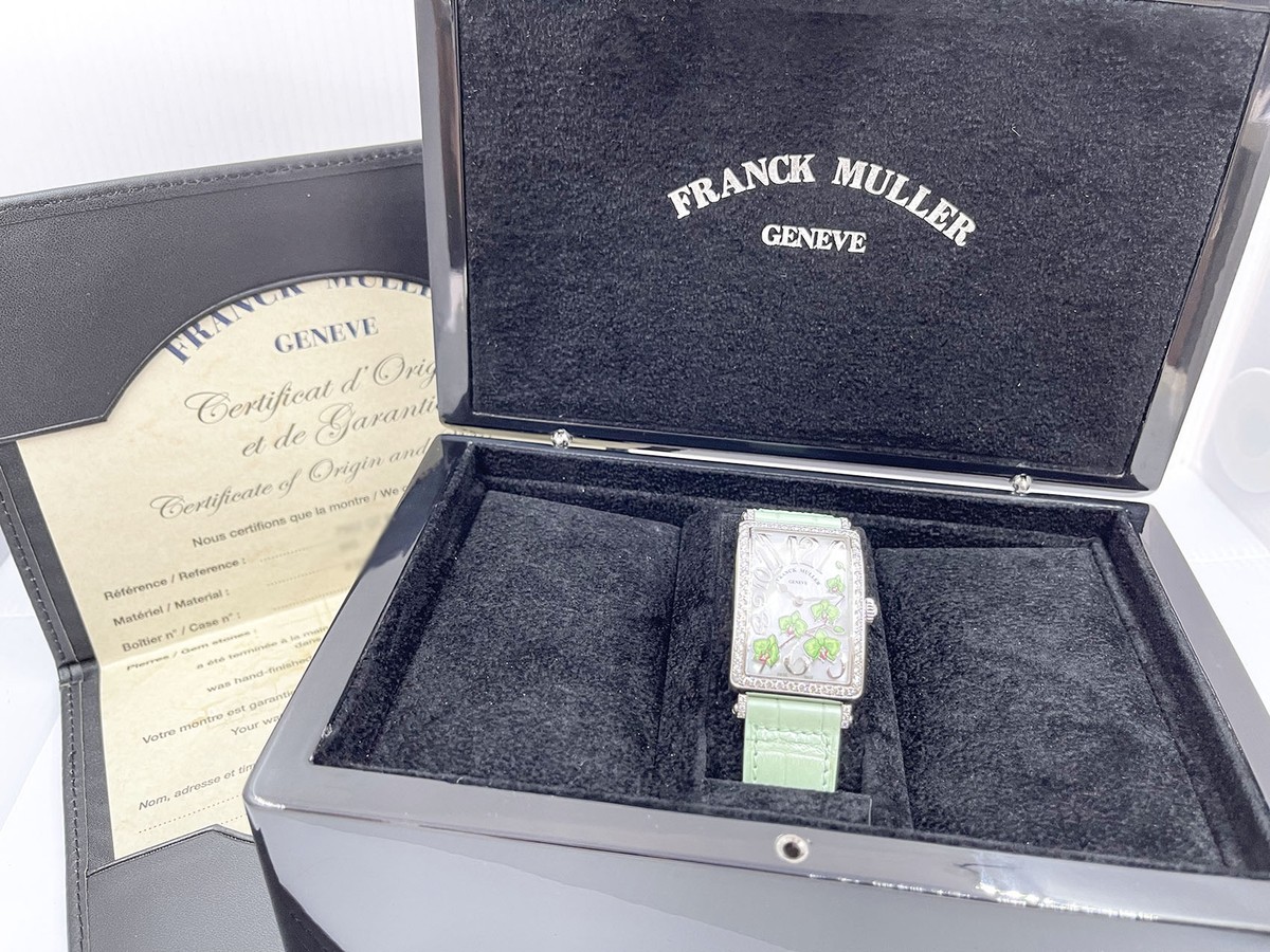 まりりん　OW M Franck Muller Long Island 952 QZ REL MOP BC VE ORC D Steel Diamond