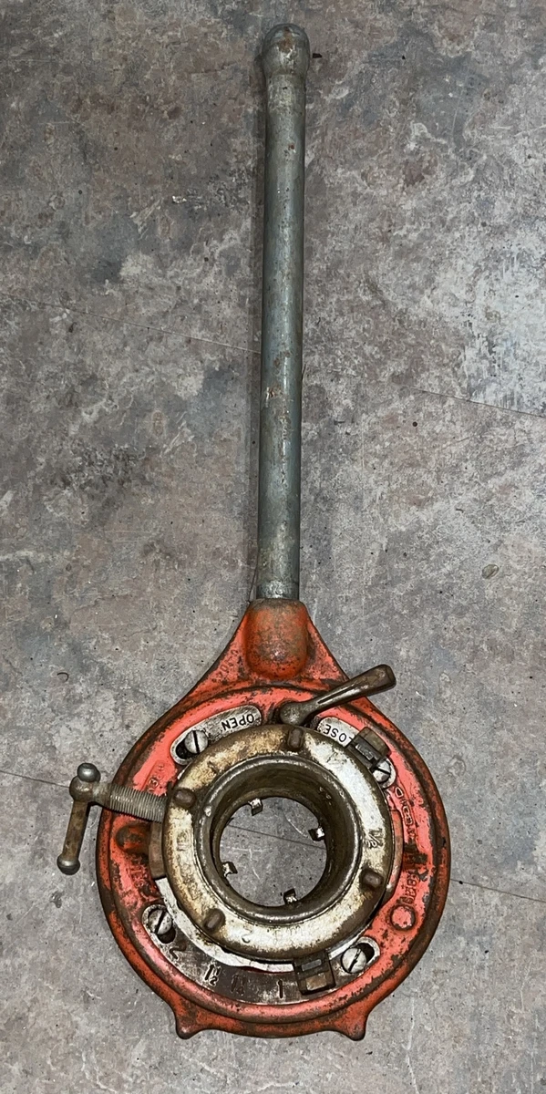 Vintage ridgid pipe threader deals