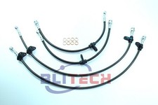 304 Stainless Brake Line Fit Honda 92-95 Civic Eg Si Del Sol Front Rear Line
