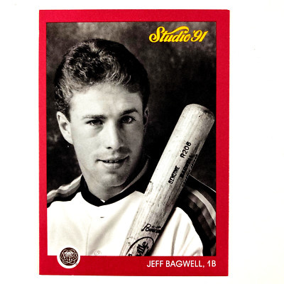 Jeff Bagwell 1991 Leaf Studio Rookie Card #172 MLB HOF Houston Astros