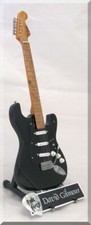 DAVID GILMOUR PINK FLOYD Miniature Guitar w/ Guitar Pick 2