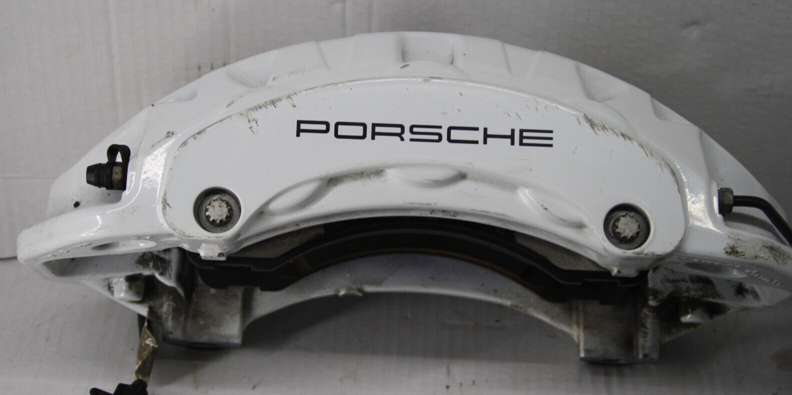 OEM PORSCHE MACAN GTS Brake Discs And Calipers Set white Ceramic