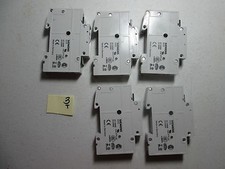 LOT OF 5 FRESH TAKEOUT SIEMENS 5SX21 5SX2 D10 230/400V CIRCUIT BREAKER 174-2 