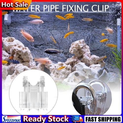 Aquarium Inflow Outflow Hose Tube Fish Tank Fresh Water Pipe Holder (B ...