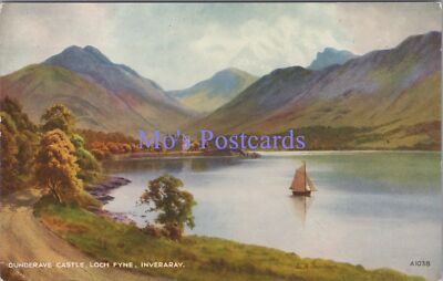 Schottland Postkarte - Dunderave Castle, Loch Fyne, Künstler E.H.Thompson DC2234