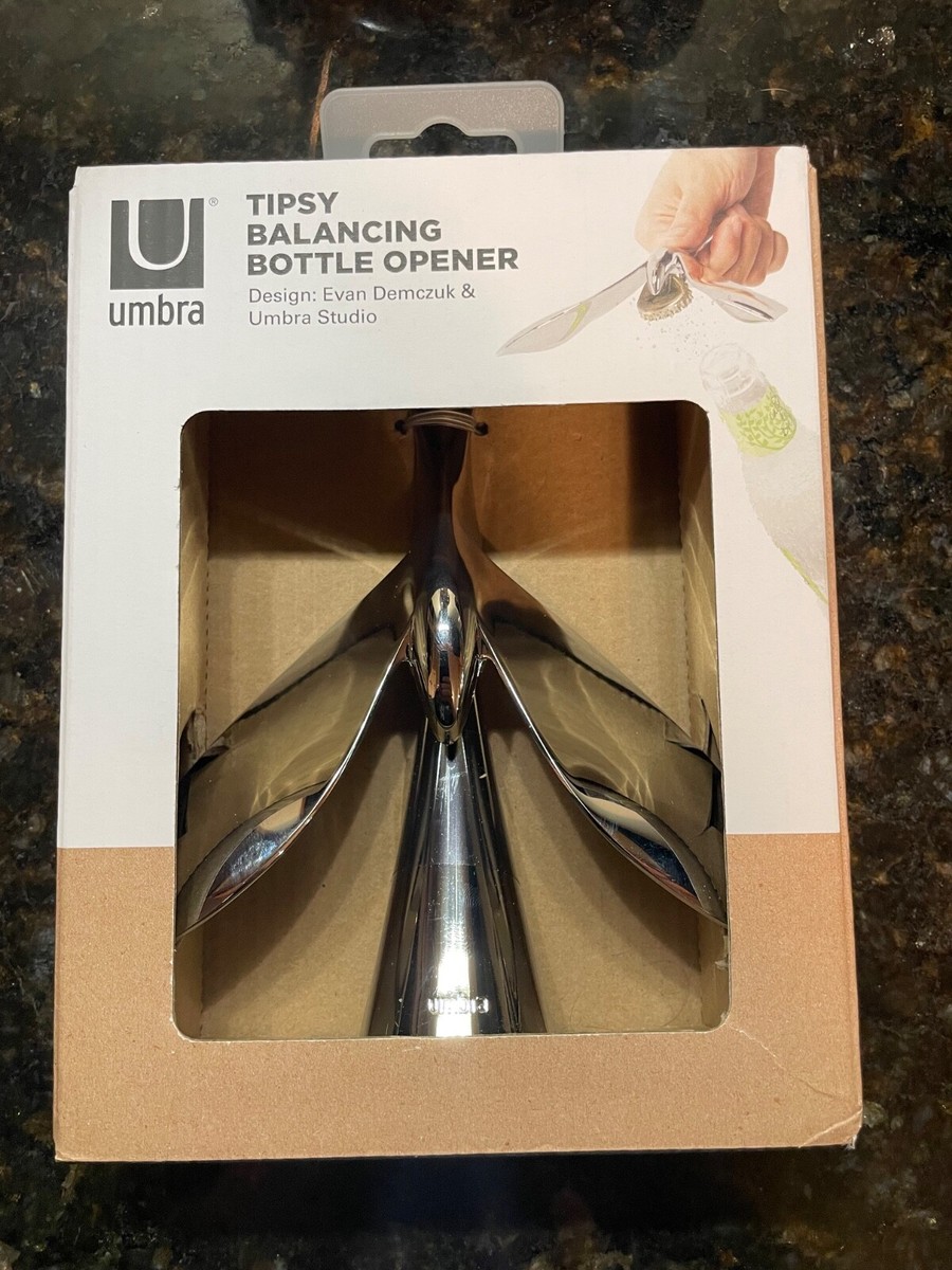 Umbra Moving Bottle Opener, Sculpture Bar Accessory, Eagle Flying