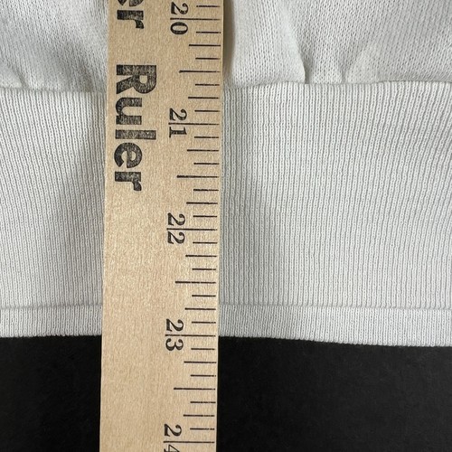 VTG 90s Ilinois Fighting Illini Sweatshirt Fits Small White Logo Crewneck Tag M - Picture 15 of 17