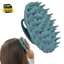 Scalp Massager Shampoo Brush, Wet  Dry Manual Scalp Care Head Scrubber Hair Was