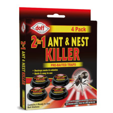 4 PK DOFF ANT STOP KILLER BAIT STATION ANTSTOP NEST KILLER TRAP ANT CONTROL 2IN1