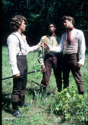 Patrick Swayze David Harris James Read On 1985 Tv North And South Old Photo 4