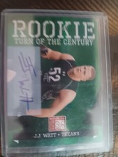 2011 Donruss Elite - Rookie Turn of the Century Signatures #145 J.J. Watt..