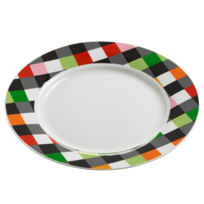 Maxwell Williams Abstraction Plate Square Dinner Plate Gift Box
