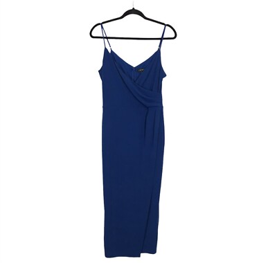 1.State Poetic Punch Blue Womens Size Small V-Neck Faux-Wrap Ruffle Midi Dress | eBay 1.State Poetic Punch Blue Womens Size Small V-Neck Faux-Wrap Ruffle Midi Dress | eBay
