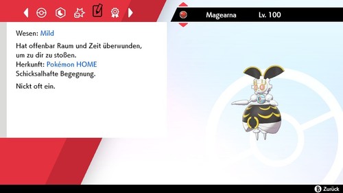 Pokemon Schwert und Schild Shiny [Event Square Shiny 2nd Magearna] FAST DELIVERY - Bild 5 von 5