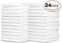 Wash Cloth Towels By Royal, 24-pack, 100% Natural Cotton, 12 X 12, Commercial Gr on sale Wash Cloth Towels By Royal, 24-pack, 100% Natural Cotton, 12 X 12, Commercial Gr on sale