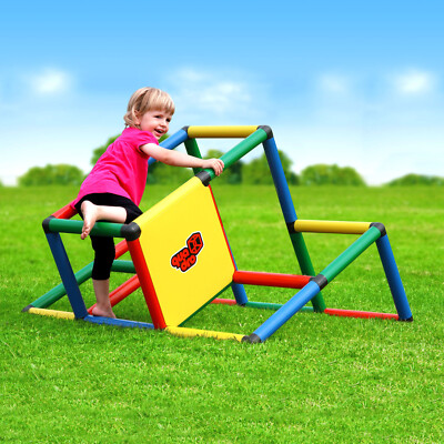 My First QUUADRO Klettergerüst Spielhaus Indoor Outdoor bunt bis 100Kg