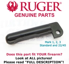 Factory RUGER Bolt Stop Pin Blued Mark 1 2 3 & 22/45 & LITE MK I II III