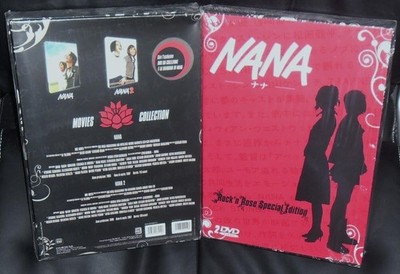 2 DVDs NANA ROCK'S ROSE SPECIAL EDITION 2 FILM the movie komplett +BANDANA neu