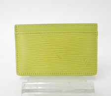 LOUIS VUITTON Epi Porte Cartes Simple Pass Card Case S 52127