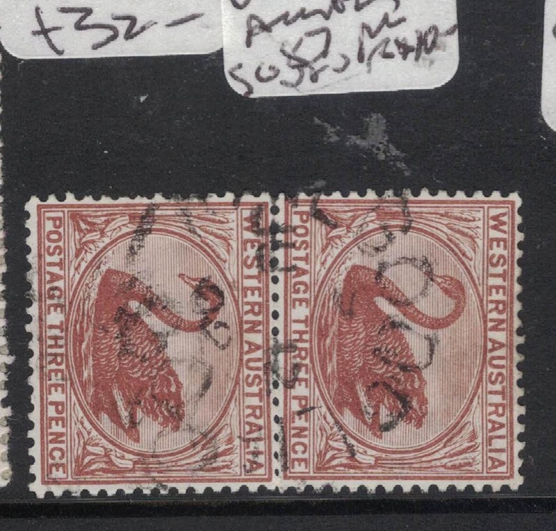 Western Australia SC 87 Pair VFU (3hio)