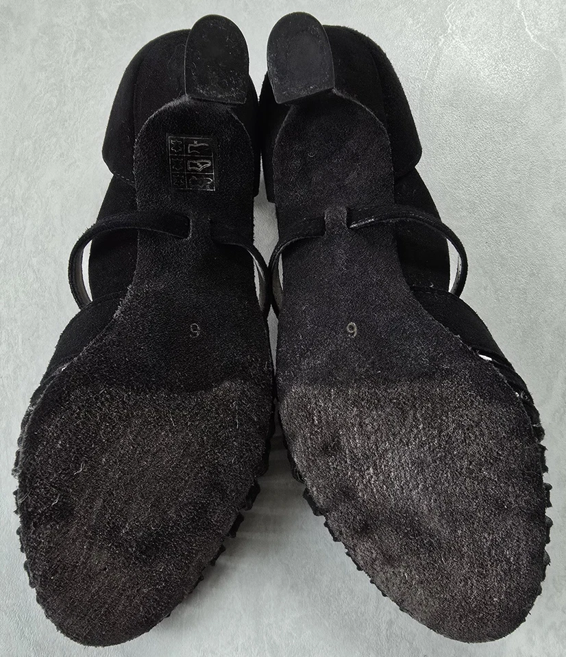 Diamant Damen Tanzschuhe, Größe 6, schwarz, Absatz 5 cm - Bild 3 von 4