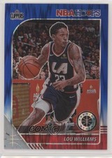 2019 Panini NBA Hoops Premium Stock Blue Flash Prizm 27/49 Lou Williams #84 9cf