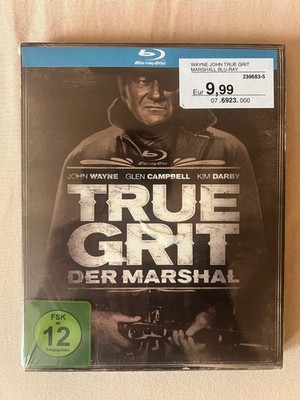 True Grit - Der Marshal [Blu-ray] John Wayne, Glen Campell | NEU OVP / SLIPCASE