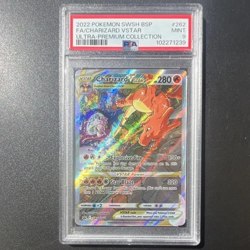 Charizard VSTAR Black Star Promo SWSH #262
