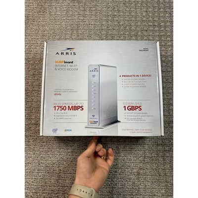 Arris SURFboard SVG2482AC DOCSIS 3.0 Cable Modem AC1750 Wi-Fi Xfinity Voice