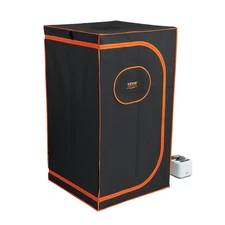 1000W Portable Steam Sauna Tent with Time Temp Remote & Floor Mat