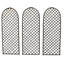 NEW! Set of 3 Willow Trellis Fencing Panel Screen Climbing Trellises