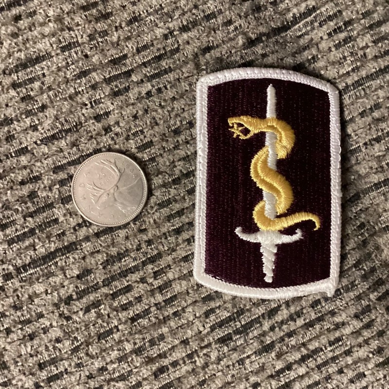 30TH MEDICAL BRIGADE Cloth Patch - US Army