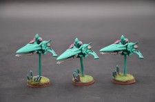 Warhammer 40k Aeldari Windriders 3 used Painted
