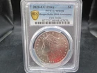 2021 US Morgan Silver Dollar Coin PCGS MS69 100th Anniversary First Strike