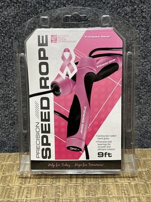 Fitness Gear Precision Pink 9 Foot Speed Jump Rope, New
