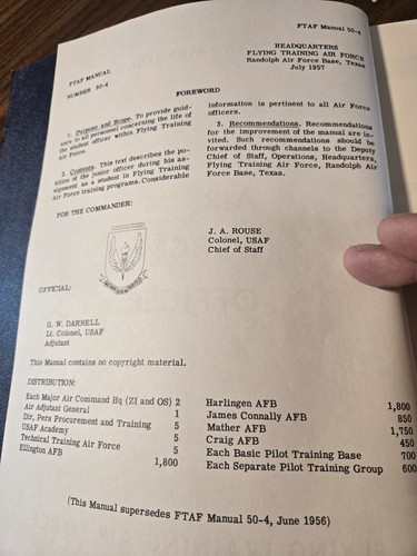 Air Force Textbook 1956 - Picture 3 of 3