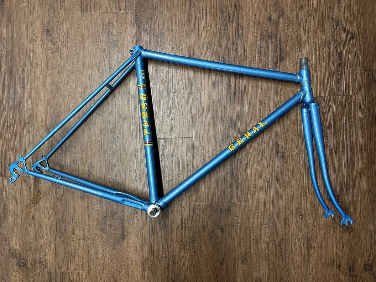 Cadre De Vélo Acier Vintage Titan Cycles 50cm - Taille S (50x53) Couleur Vert - Occasion Bon état