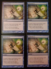 4x Spell Pierce Zendikar NM Magic The Gathering MTG Playset 4 X4