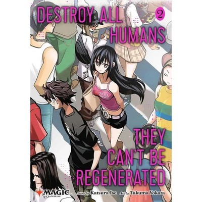 Destroy All Humans They Can't Be Regenerated Vol 2 Manga - English Language