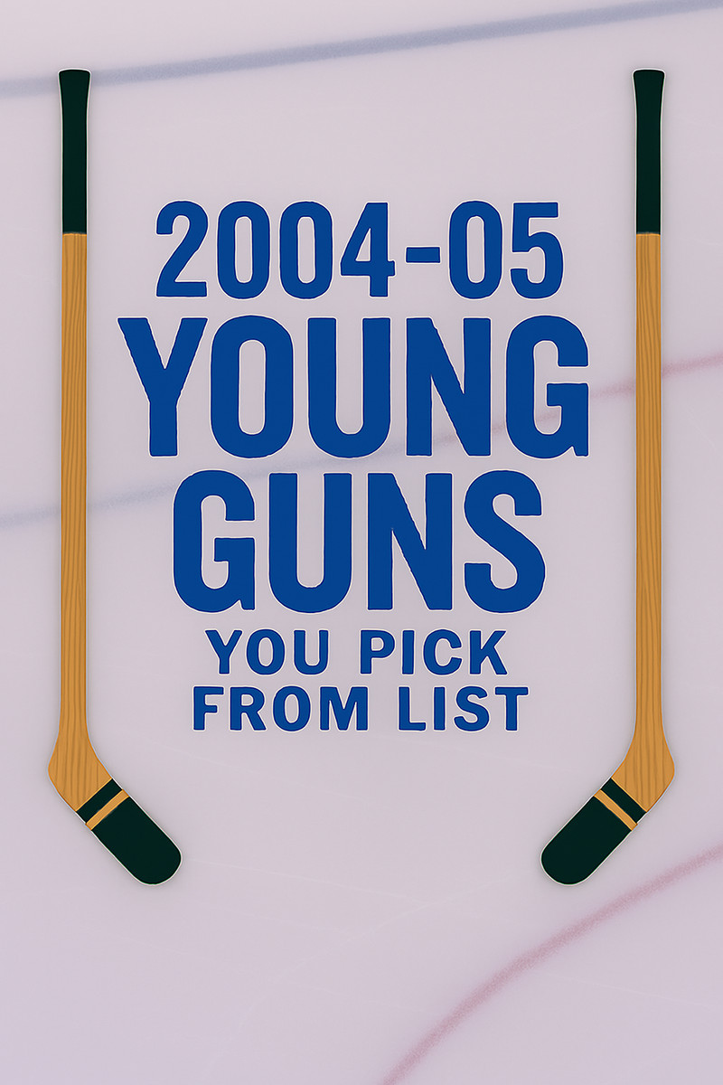2004-05 Upper Deck Young Guns U-Pick From The List