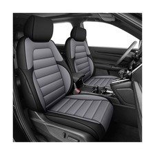 AOMSAZTO Seat Covers for Honda CRV 2017 2018 2019 2020 2021 2022 Faux Leather...