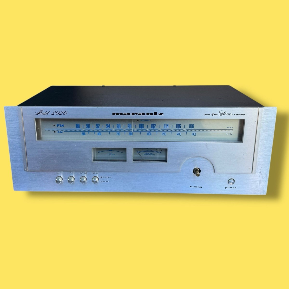 Marantz Model 2020 am/fm StereoTuner *TESTED *SEE DESCRIPTION | eBay