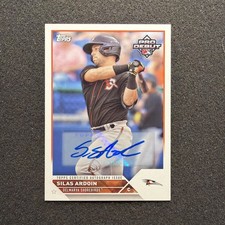 2023 Topps Pro Debut SILAS ARDOIN #PD-87 Rookie AUTO - DELMARVA SHOREBIRDS