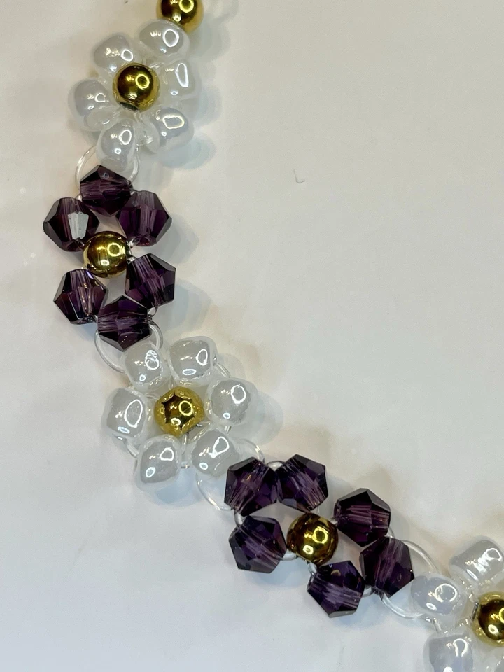 Blumenarmband Damen Handgelenkschmuck - Bild 2 von 3