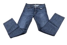 7 For All Mankind Rhigby Jeans Men Sz 34 Fits 34"Wx32"L Stretch Light Washed